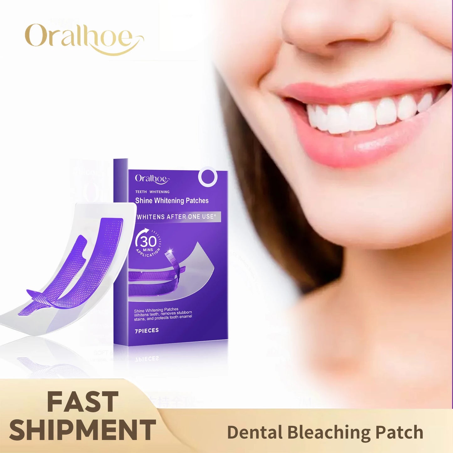 Advanced Purple Color-Correcting Whitening Strips
