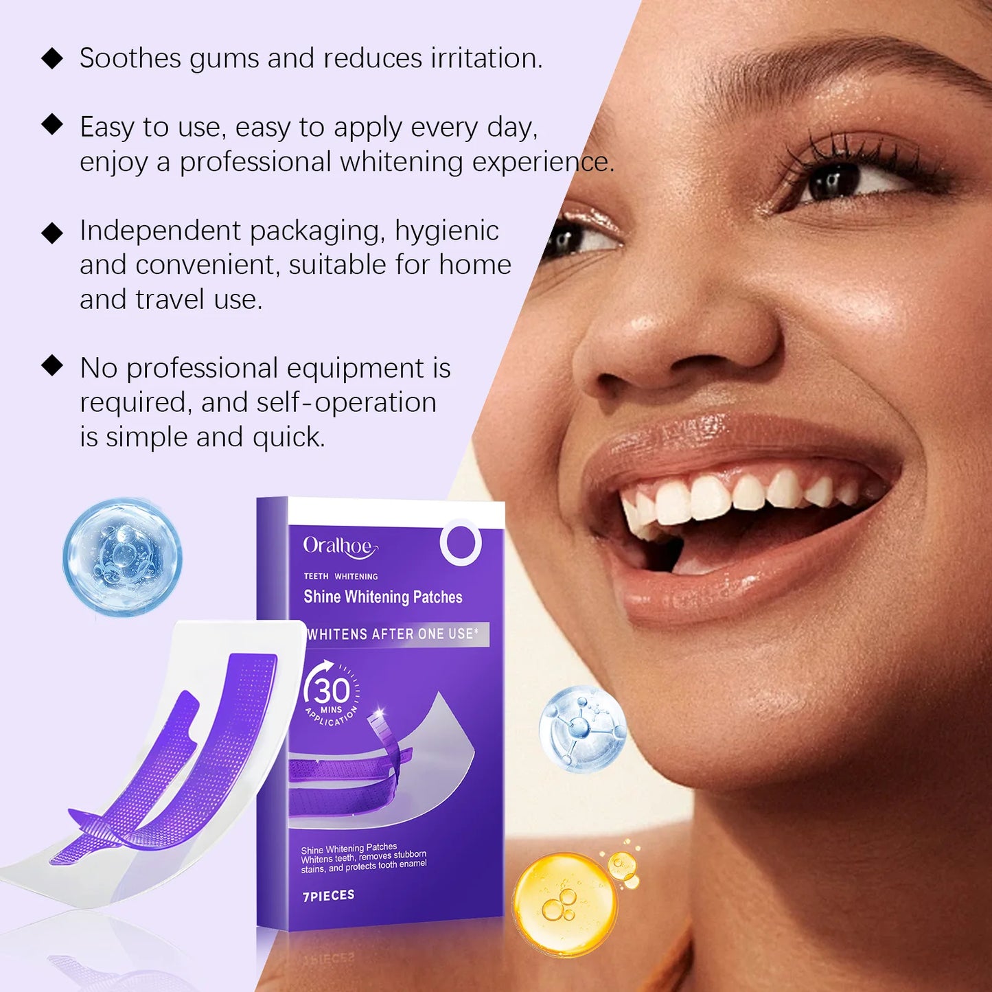 Advanced Purple Color-Correcting Whitening Strips
